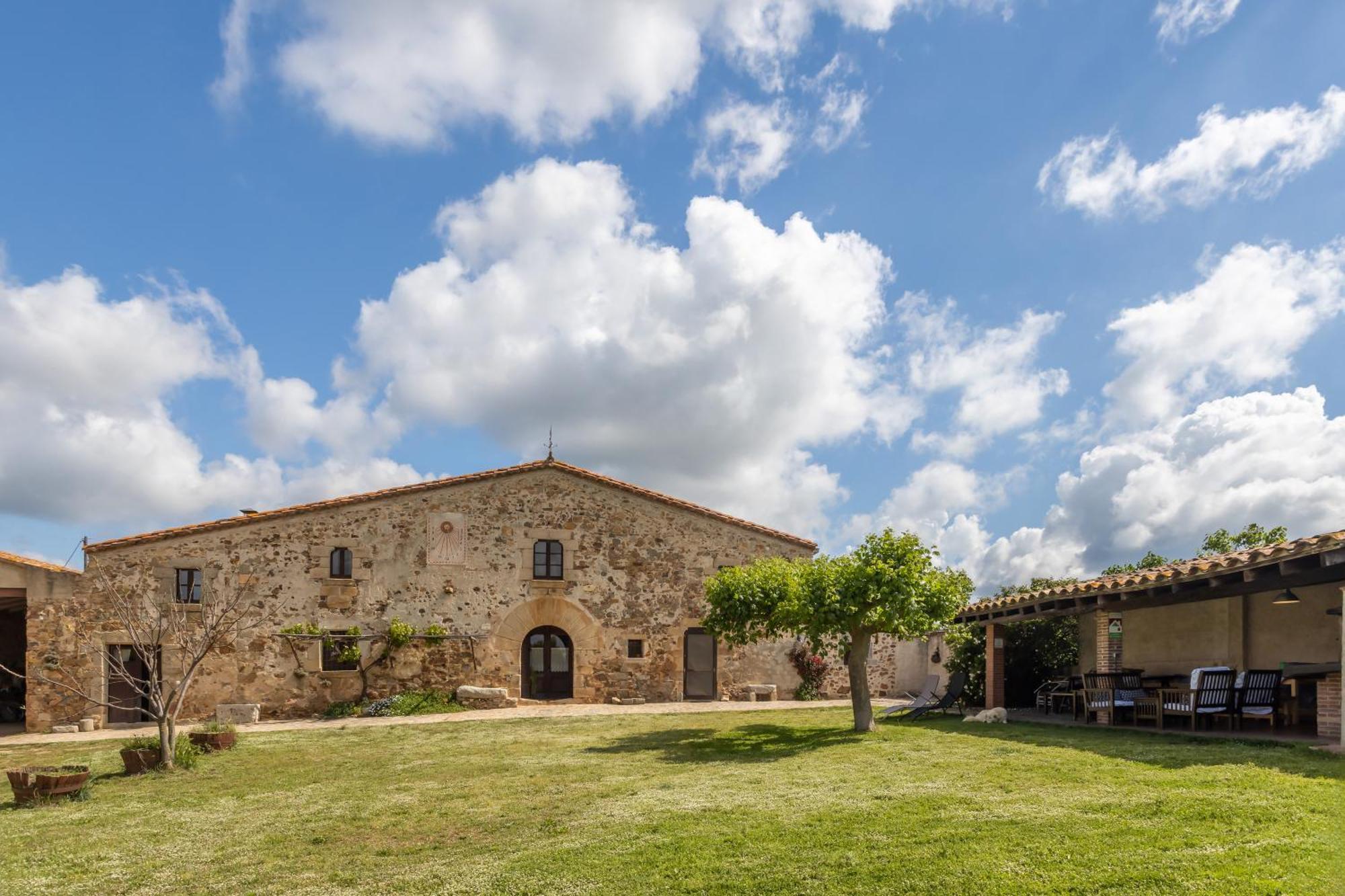 La Pahissa De Can Abras Casa Rural Girona Exterior foto